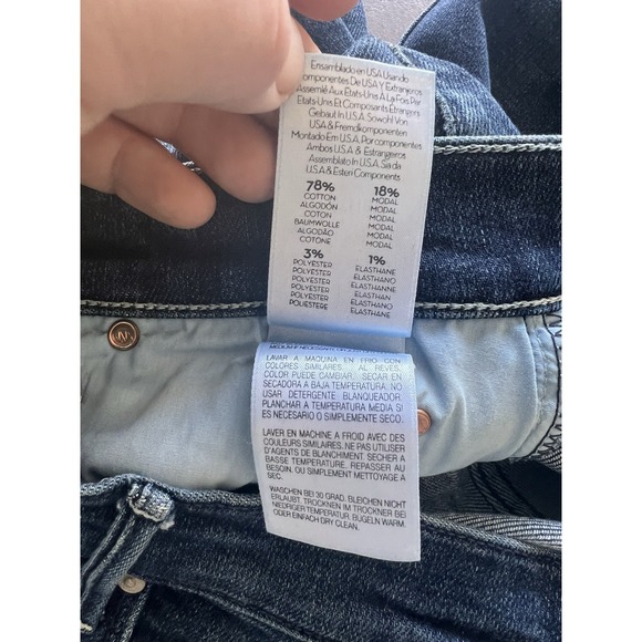 Mother Women's Blue Jeans Size 29 The Mid Rise Dazzler Ankle - Picture 11 of 13